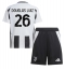 Fotbollsset Barn Juventus Douglas Luiz #26 Hemmatröja 2024-25 Mini-Kit Kortärmad (+ korta byxor)