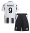 Fotbollsset Barn Juventus Dusan Vlahovic #9 Hemmatröja 2024-25 Mini-Kit Kortärmad (+ korta byxor)