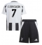 Fotbollsset Barn Juventus Francisco Conceicao #7 Hemmatröja 2024-25 Mini-Kit Kortärmad (+ korta byxor)