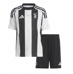 Fotbollsset Barn Juventus Hemmatröja 2024-25 Mini-Kit Kortärmad (+ korta byxor)