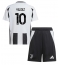 Fotbollsset Barn Juventus Kenan Yildiz #10 Hemmatröja 2024-25 Mini-Kit Kortärmad (+ korta byxor)