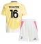 Fotbollsset Barn Juventus Weston McKennie #16 Bortatröja 2024-25 Mini-Kit Kortärmad (+ korta byxor)