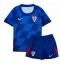 Fotbollsset Barn Kroatien Bortatröja EM 2024 Mini-Kit Kortärmad (+ korta byxor)