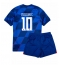 Fotbollsset Barn Kroatien Luka Modric #10 Bortatröja EM 2024 Mini-Kit Kortärmad (+ korta byxor)