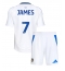 Fotbollsset Barn Leeds United Daniel James #7 Hemmatröja 2024-25 Mini-Kit Kortärmad (+ korta byxor)