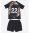 Fotbollsset Barn Leicester City Oliver Skipp #22 Bortatröja 2024-25 Mini-Kit Kortärmad (+ korta byxor)