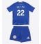 Fotbollsset Barn Leicester City Oliver Skipp #22 Hemmatröja 2024-25 Mini-Kit Kortärmad (+ korta byxor)