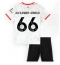 Fotbollsset Barn Liverpool Alexander-Arnold #66 Tredje Tröja 2024-25 Mini-Kit Kortärmad (+ korta byxor)