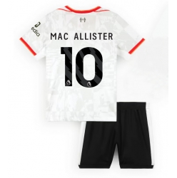 Fotbollsset Barn Liverpool Alexis Mac Allister #10 Tredje Tröja 2024-25 Mini-Kit Kortärmad (+ korta byxor)