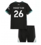 Fotbollsset Barn Liverpool Andrew Robertson #26 Bortatröja 2024-25 Mini-Kit Kortärmad (+ korta byxor)