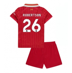 Fotbollsset Barn Liverpool Andrew Robertson #26 Hemmatröja 2024-25 Mini-Kit Kortärmad (+ korta byxor)