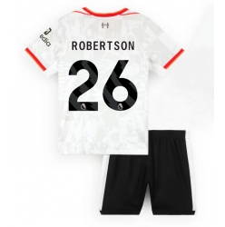 Fotbollsset Barn Liverpool Andrew Robertson #26 Tredje Tröja 2024-25 Mini-Kit Kortärmad (+ korta byxor)