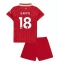 Fotbollsset Barn Liverpool Cody Gakpo #18 Hemmatröja 2024-25 Mini-Kit Kortärmad (+ korta byxor)