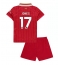 Fotbollsset Barn Liverpool Curtis Jones #17 Hemmatröja 2024-25 Mini-Kit Kortärmad (+ korta byxor)