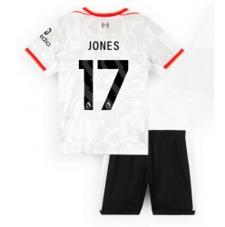 Fotbollsset Barn Liverpool Curtis Jones #17 Tredje Tröja 2024-25 Mini-Kit Kortärmad (+ korta byxor)