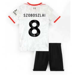 Fotbollsset Barn Liverpool Dominik Szoboszlai #8 Tredje Tröja 2024-25 Mini-Kit Kortärmad (+ korta byxor)