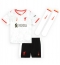 Fotbollsset Barn Liverpool Harvey Elliott #19 Tredje Tröja 2024-25 Mini-Kit Kortärmad (+ korta byxor)