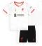 Fotbollsset Barn Liverpool Tredje Tröja 2024-25 Mini-Kit Kortärmad (+ korta byxor)