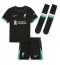 Fotbollsset Barn Liverpool Virgil van Dijk #4 Bortatröja 2024-25 Mini-Kit Kortärmad (+ korta byxor)