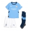 Fotbollsset Barn Manchester City Bernardo Silva #20 Hemmatröja 2024-25 Mini-Kit Kortärmad (+ korta byxor)