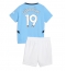 Fotbollsset Barn Manchester City Ilkay Gundogan #19 Hemmatröja 2024-25 Mini-Kit Kortärmad (+ korta byxor)