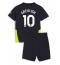 Fotbollsset Barn Manchester City Jack Grealish #10 Bortatröja 2024-25 Mini-Kit Kortärmad (+ korta byxor)