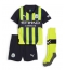 Fotbollsset Barn Manchester City Jeremy Doku #11 Bortatröja 2024-25 Mini-Kit Kortärmad (+ korta byxor)