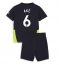 Fotbollsset Barn Manchester City Nathan Ake #6 Bortatröja 2024-25 Mini-Kit Kortärmad (+ korta byxor)