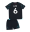 Fotbollsset Barn Manchester City Nathan Ake #6 Tredje Tröja 2023-24 Mini-Kit Kortärmad (+ korta byxor)