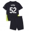 Fotbollsset Barn Manchester City Oscar Bobb #52 Bortatröja 2024-25 Mini-Kit Kortärmad (+ korta byxor)