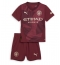 Fotbollsset Barn Manchester City Tredje Tröja 2024-25 Mini-Kit Kortärmad (+ korta byxor)