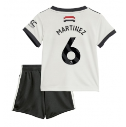 Fotbollsset Barn Manchester United Lisandro Martinez #6 Tredje Tröja 2024-25 Mini-Kit Kortärmad (+ korta byxor)