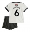 Fotbollsset Barn Manchester United Lisandro Martinez #6 Tredje Tröja 2024-25 Mini-Kit Kortärmad (+ korta byxor)