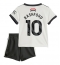 Fotbollsset Barn Manchester United Marcus Rashford #10 Tredje Tröja 2024-25 Mini-Kit Kortärmad (+ korta byxor)