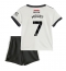 Fotbollsset Barn Manchester United Mason Mount #7 Tredje Tröja 2024-25 Mini-Kit Kortärmad (+ korta byxor)