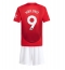 Fotbollsset Barn Manchester United Rasmus Hojlund #9 Hemmatröja 2024-25 Mini-Kit Kortärmad (+ korta byxor)