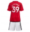 Fotbollsset Barn Manchester United Scott McTominay #39 Hemmatröja 2023-24 Mini-Kit Kortärmad (+ korta byxor)