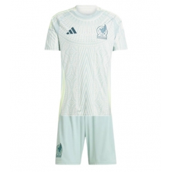 Fotbollsset Barn Mexiko Bortatröja Copa America 2024 Mini-Kit Kortärmad (+ korta byxor)