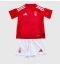 Fotbollsset Barn Nottingham Forest Chris Wood #11 Hemmatröja 2024-25 Mini-Kit Kortärmad (+ korta byxor)