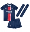 Fotbollsset Barn Paris Saint-Germain Achraf Hakimi #2 Hemmatröja 2024-25 Mini-Kit Kortärmad (+ korta byxor)