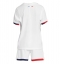 Fotbollsset Barn Paris Saint-Germain Bortatröja 2024-25 Mini-Kit Kortärmad (+ korta byxor)