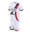 Fotbollsset Barn Paris Saint-Germain Bortatröja 2024-25 Mini-Kit Kortärmad (+ korta byxor)