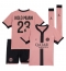 Fotbollsset Barn Paris Saint-Germain Randal Kolo Muani #23 Tredje Tröja 2024-25 Mini-Kit Kortärmad (+ korta byxor)