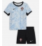 Fotbollsset Barn Portugal Bortatröja EM 2024 Mini-Kit Kortärmad (+ korta byxor)