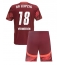 Fotbollsset Barn RB Leipzig Arthur Vermeeren #18 Bortatröja 2024-25 Mini-Kit Kortärmad (+ korta byxor)