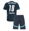 Fotbollsset Barn RB Leipzig Arthur Vermeeren #18 Tredje Tröja 2024-25 Mini-Kit Kortärmad (+ korta byxor)