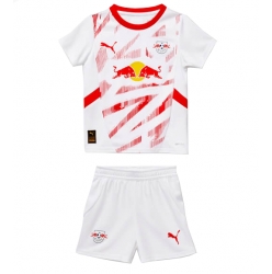 Fotbollsset Barn RB Leipzig Hemmatröja 2024-25 Mini-Kit Kortärmad (+ korta byxor)