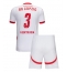 Fotbollsset Barn RB Leipzig Lutsharel Geertruida #3 Hemmatröja 2024-25 Mini-Kit Kortärmad (+ korta byxor)