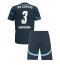 Fotbollsset Barn RB Leipzig Lutsharel Geertruida #3 Tredje Tröja 2024-25 Mini-Kit Kortärmad (+ korta byxor)