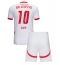 Fotbollsset Barn RB Leipzig Xavi Simons #10 Hemmatröja 2024-25 Mini-Kit Kortärmad (+ korta byxor)